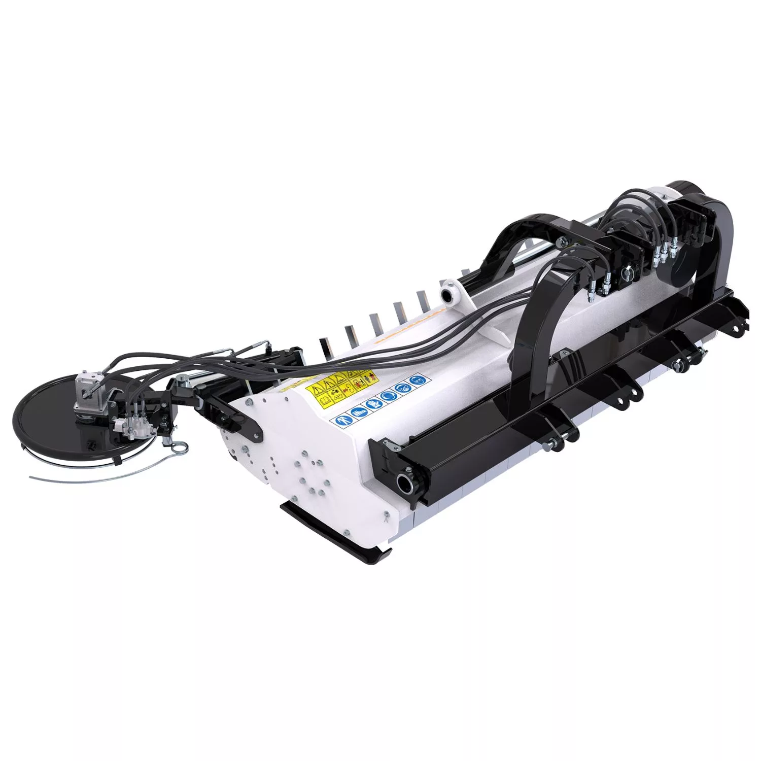 Tocator de resturi vegetale cu deplasare hidraulică Aardenburg Alpha XL Super Disc Cilinder 2.4M