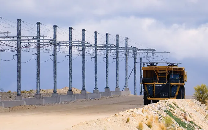 Eq komatsu trolley
