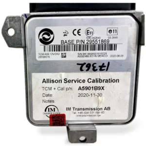 Calculator cutie viteze allison ga866 / ga867 – scania (550 kbit/s)