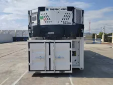 Container militar frigorific 6 metri cu generator back-up diesel