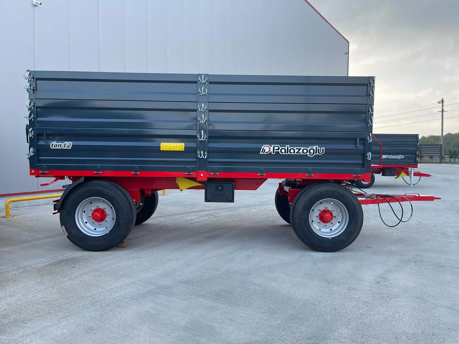 REMORCA AGRICOLA PALAZOGLU 12 TONE AX DUBLU