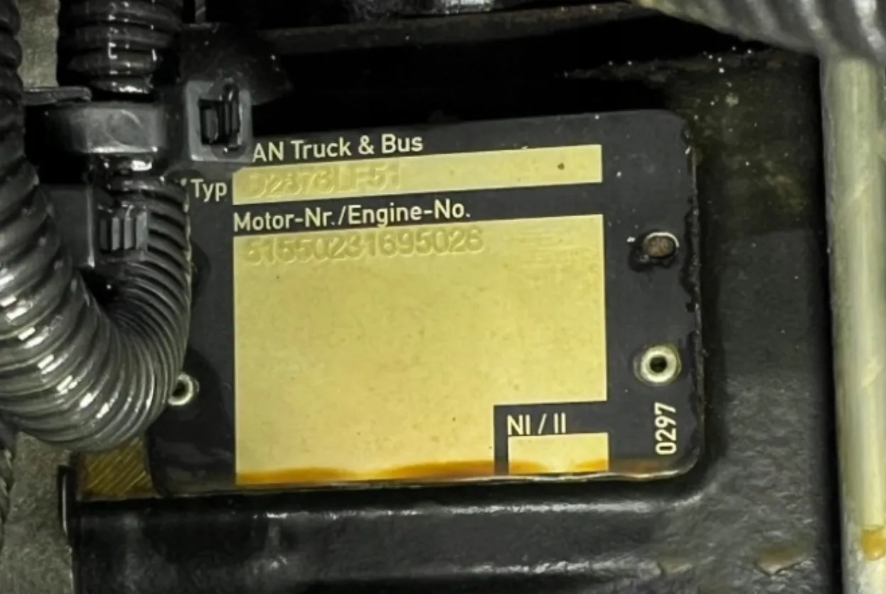 Motor complet camion MAN D2676 LF51 500CP Euro 6