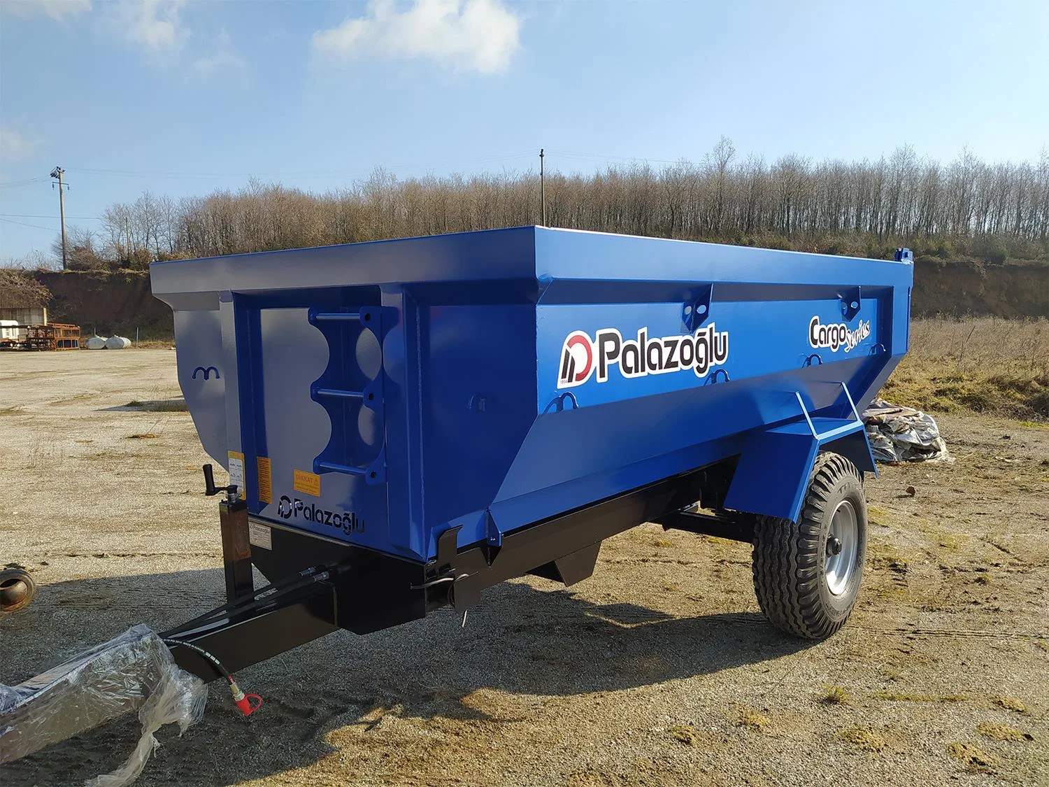 REMORCA AGRICOLA PALAZOGLU BENA TIP U 4 TONE