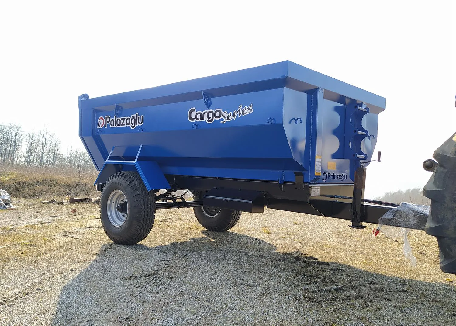 REMORCA AGRICOLA PALAZOGLU BENA TIP U 4 TONE